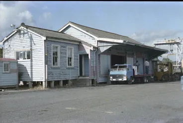 Photograph of Otiria station goods shed Image: Photograph of Otiria station goods shed