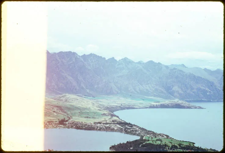 Aerial view of Kelvin Heights, Queenstown