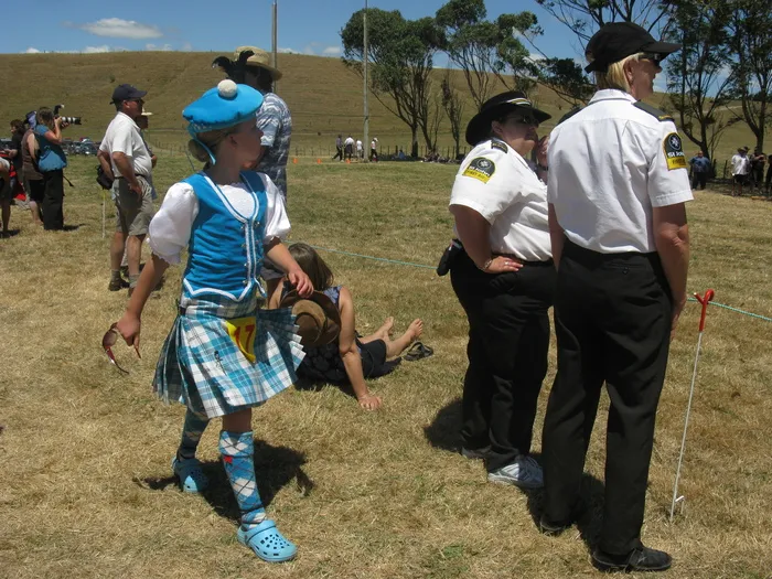 Highland Games at Turakina, January 2008
