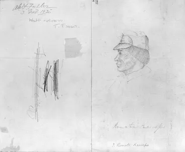 Image: [Hutton, Thomas Biddulph], 1824-1886. Attributed works :Renata Kawepo, [ca 1860]