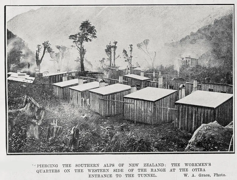 Piercing The Southern Alps Of New Zealand