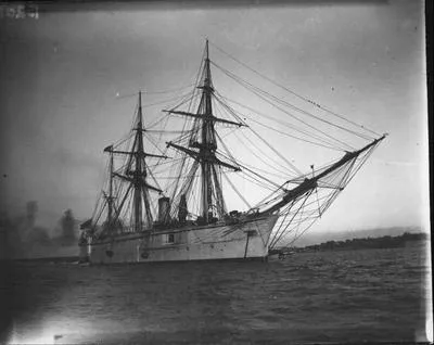 Visiting Japanese Training Ships