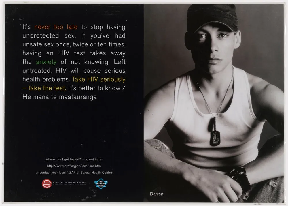 It’s never too late to stop having unprotected sex poster