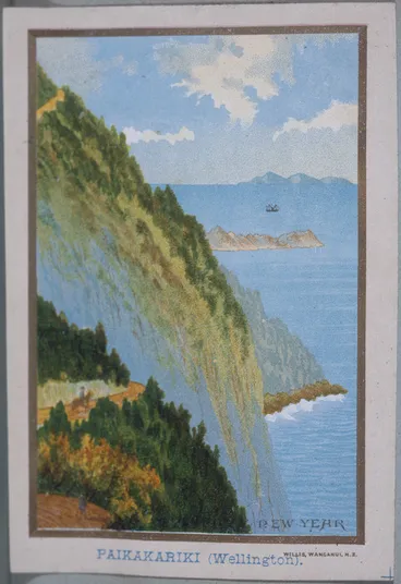 Image: Willis, Archibald Duddington (Firm) :Paikakariki (Wellington). Wanganui ; A.D. Willis, [ca. 1886].