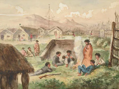 Matata Pa, Refuge of the Murderers of the Rev. Volkner