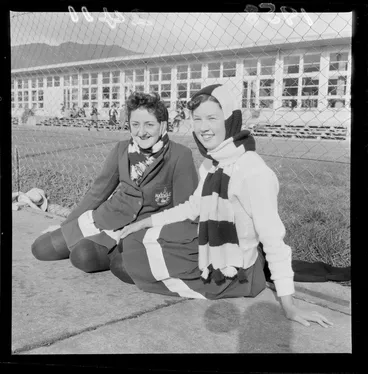 Image: Two unidentified Naenae College female pupils