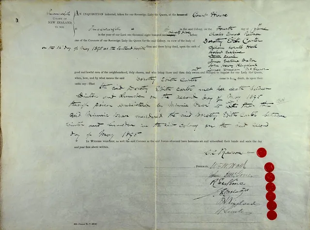Coroner's Inquest of Dorothy Carter