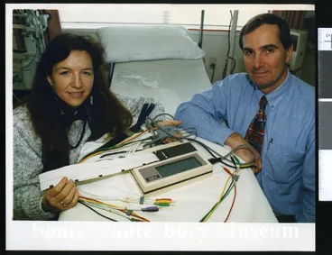 Image: Doctor Lewis Arundell and Dr Paula Hyde