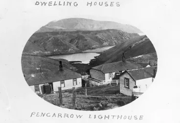 Image: Houses near Pencarrow Lighthouse
