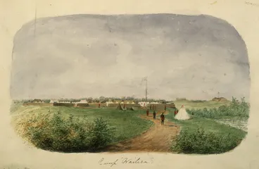 Image: McCarthy, Justin E D :Camp "Waitira" / J McC -[1860?]