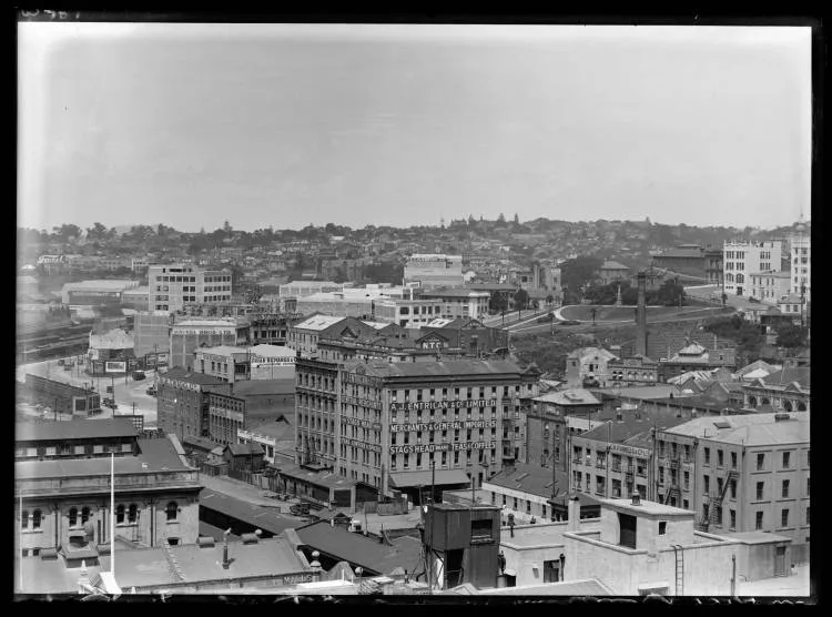 Central Auckland from the Ferry Building Tower, 1927