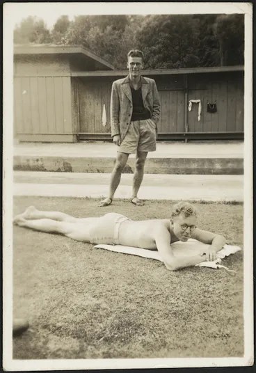 Image: Carraigh Thompson and Douglas Lilburn