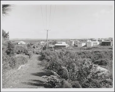 Image: Castor Bay Battery army barracks, 1944