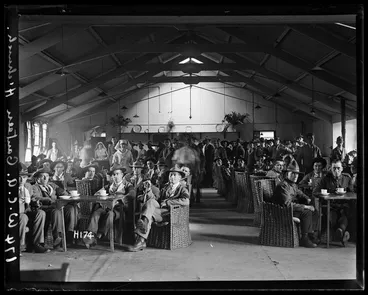 Image: The YMCA canteen in the grounds of Grey Towers, the New Zealand Convalescent Hospital in Hornchurch, England