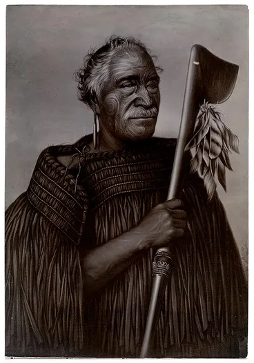 Tāmati Wāka Nene of Ngāti Hao, Hokianga Image: Tāmati Wāka Nene of Ngāti Hao, Hokianga