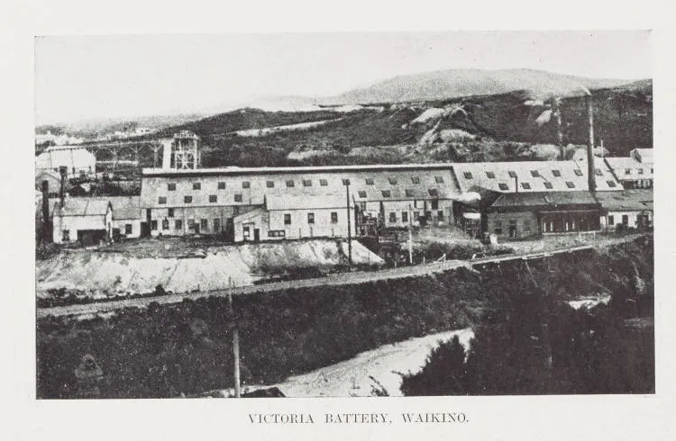 Victoria battery, Waikino