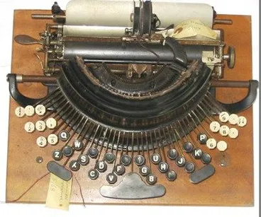 Image: Typewriter Franklin