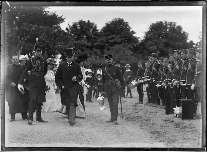 Procession at Christ's College, Christchurch