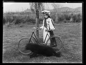 Image: Langridge, girl, Takaka