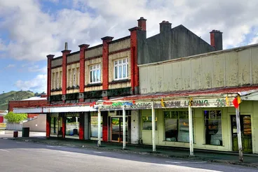 Image: Old shops, Taihape, Rangitikei, New Zealand