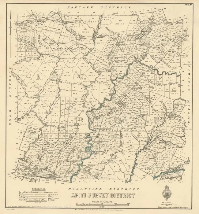Apiti Survey District [electronic resource].