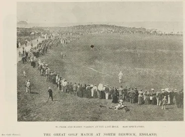 Image: The great golf match at North Berwick, England
