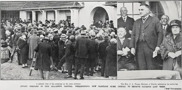 Infant Welfare In New Zealand's Capital: Wellington's New Karitane Home Opened To Receive Patients Last Week Image: Infant Welfare In New Zealand's Capital: Wellington's New Karitane Home Opened To Receive Patients Last Week