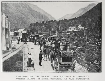 Image: Preparing For The Journey From Rail-Head To Rail-Head