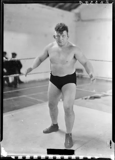 Image: Wrestler, Mr George Walker