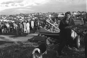 Image: Joe Hawke. Orakei Bastion Point Occupation