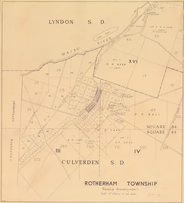 Image: Rotherham township [electronic resource] / G.N.M. '50.