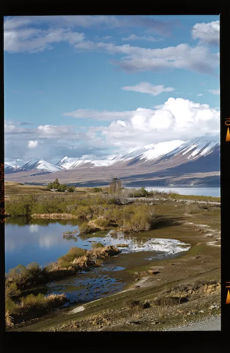 View of Lake Tekapo and Lake MacGregor