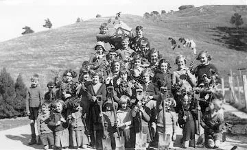 Arbor Day, Tinui School : photograph