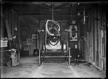 Image: Interior of the old Petone Fire Station.
