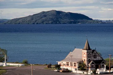 Image: St Faiths Church, Ōhinemutu, 1982