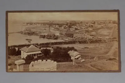 Mechanics Bay and Parnell showing Railway