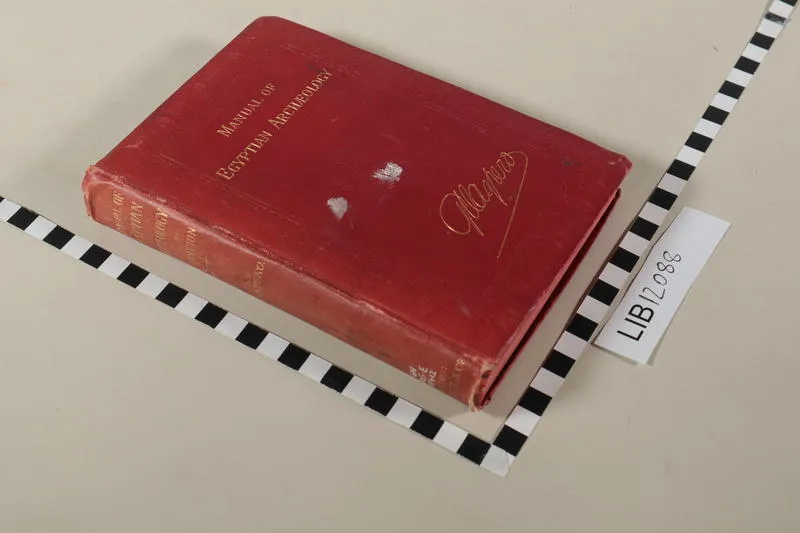 Book: Manual of Egyptian Archaeology and Guide to the Study of Antiquities in Egypt for the Use of Students and Travellers