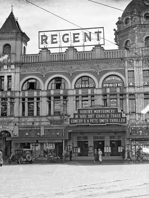 Central City. The Regent Theatre, Corner of Cathedral Square and Worcester Street, Christchurch, Canterbury, New Zealand