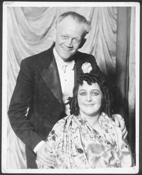 Reilly, James Victor, fl 2003 :Photograph including Edgar Benyon