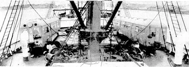 Image: Evening Post" Photo. Two memorial windows to the late Rev. W. Bramwell Scott, C.F., which will be unveiled in the Trinity Methodist Church, Wellington South, tomorrow night. The window on the left is a tribute from the church congregation, and that on the right is a gift from returned soldiers in Wellington in memory of their late padre. Two railcars and an electric locomotive arrived at Auckland by the Federal Line steamer Cambridge on Thursday, en route for Wellington The picture shows the 26-ton power car (left) and the 16-ton slip car (right) on the foredecfc.of the ysM§k '• : (Evening Post, 12 February 1938)