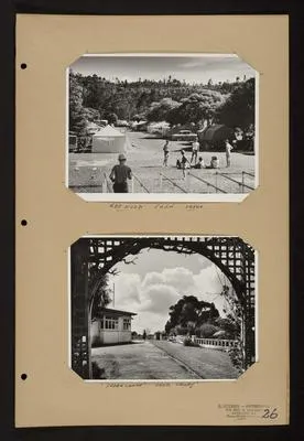 Redwood Park camping ground, 1950s