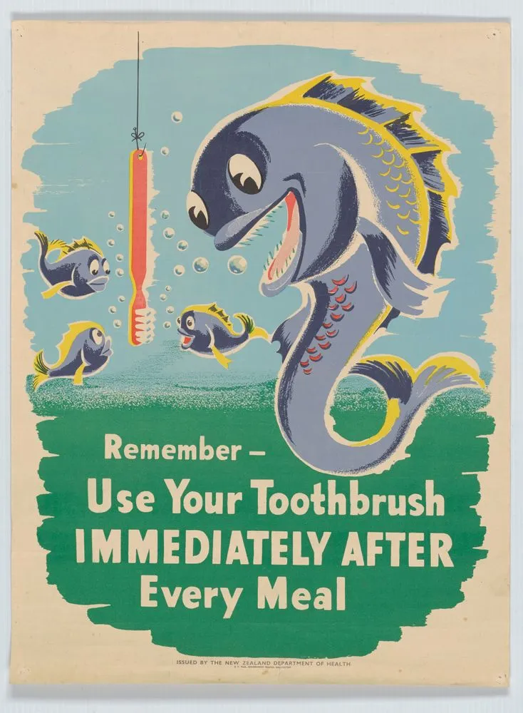 Remember - Use Your Toothbrush poster