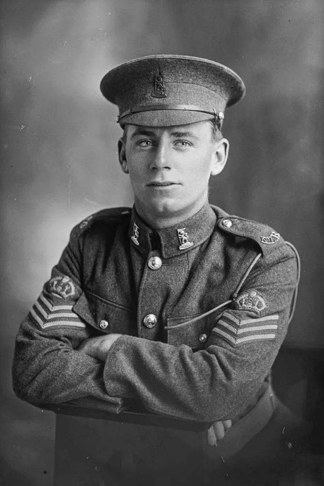 Sergeant Major James Ernest Mays, 1916