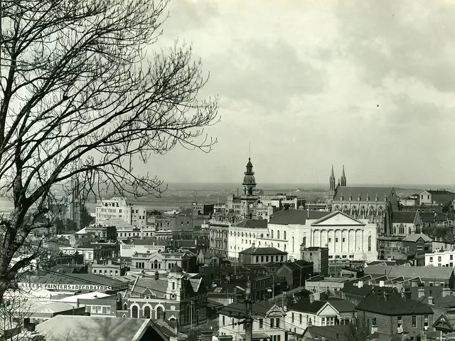 View of the Newly Completed Dunedin Town Hall 1929