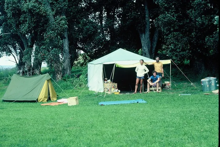 Geological Survey camp