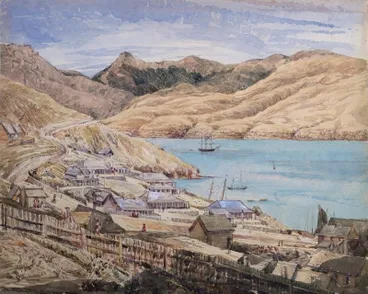 Image: Painting: Lyttelton