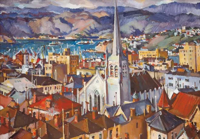 'St Peter's Church and Wellington'