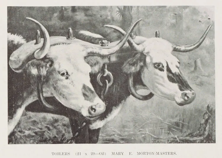 Toilers (21 x 29 - oil) Mary E. Morton-Masters