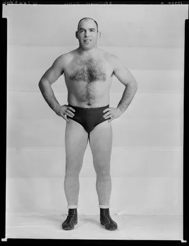 Image: Wrestler, John Spellman