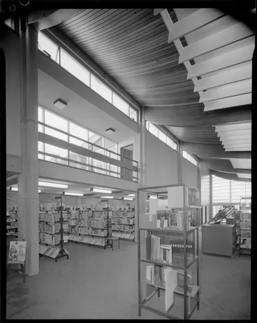 Image: Public library, interior, Gisborne